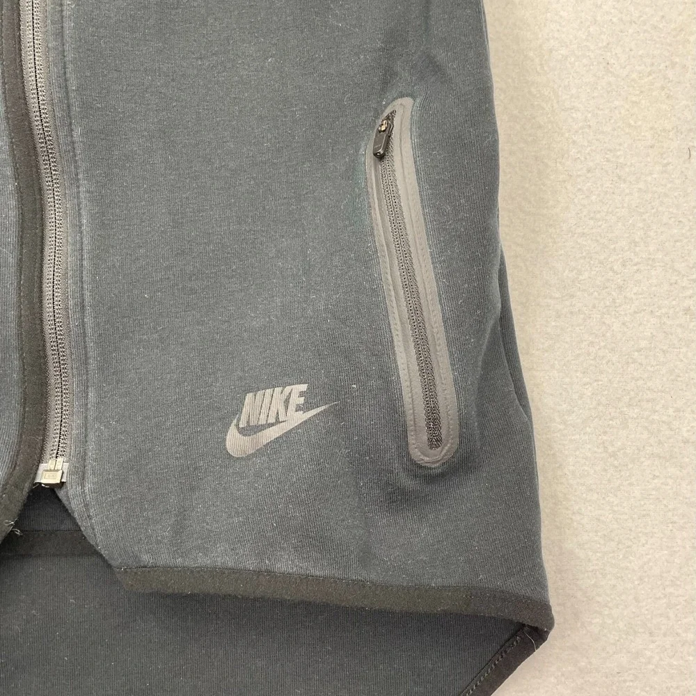 Nike Tech Fleece Hoodie Womens Small Black Hoodie Tail Cape Full Zip 908822-010